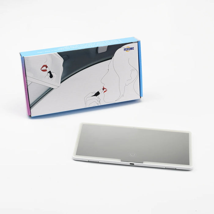 Rechargeable Led Makeup Mirror For Car Sun Visor Universal Fit