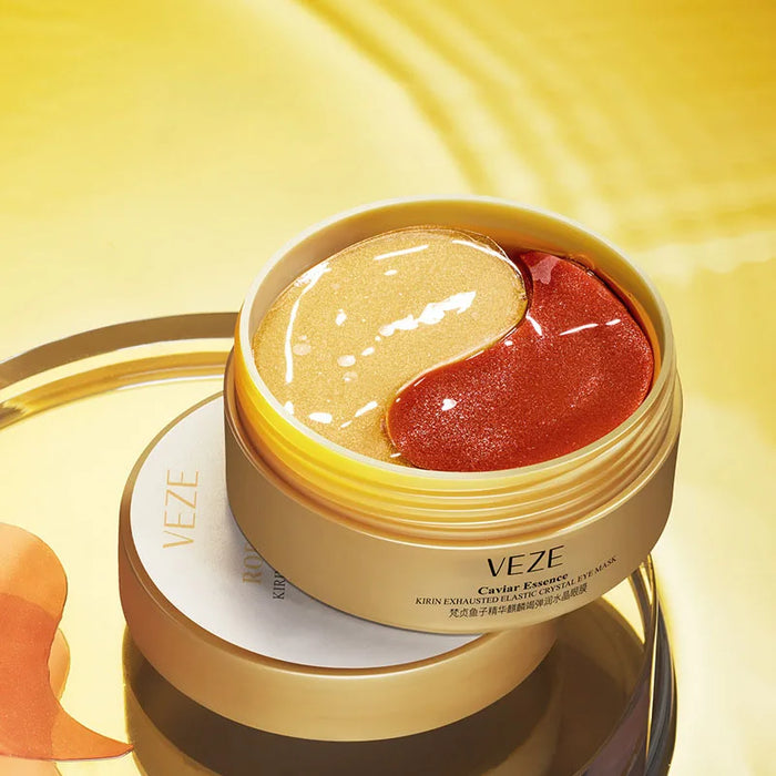 60 Piece Gold Crystal Eye Mask For Dark Circles & Bags