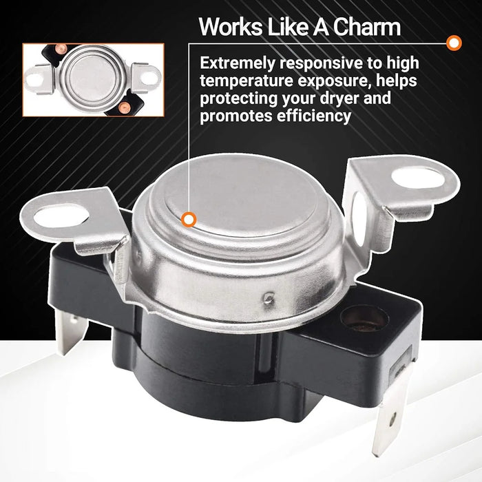 3204267 Dryer Safety Thermostat For Frigidaire Kenmore Electrolux Dryer 508516 73204267 Ap213147