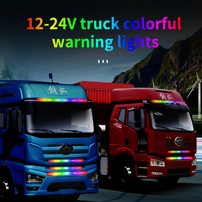 12V 24V Led Truck Car Tail Light Strip Night Safety Warning Signal