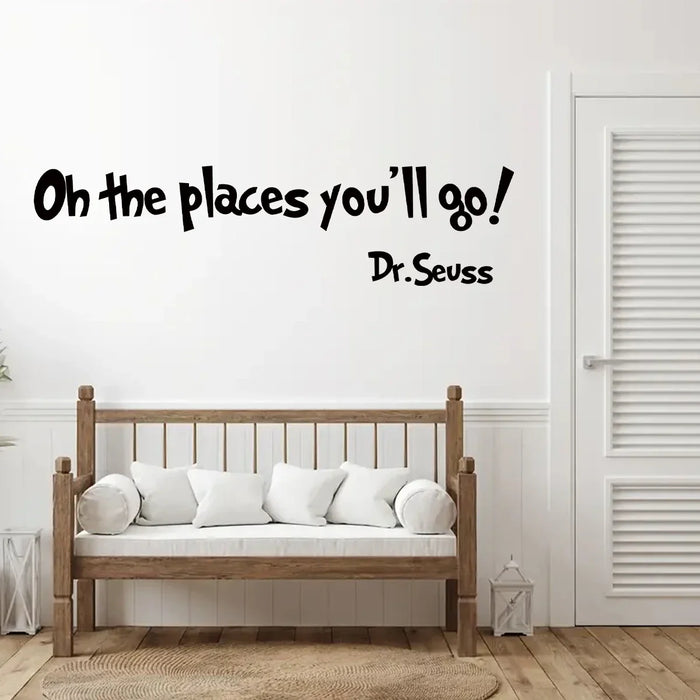 Charming English Wall Stickers For Kids Room Decor