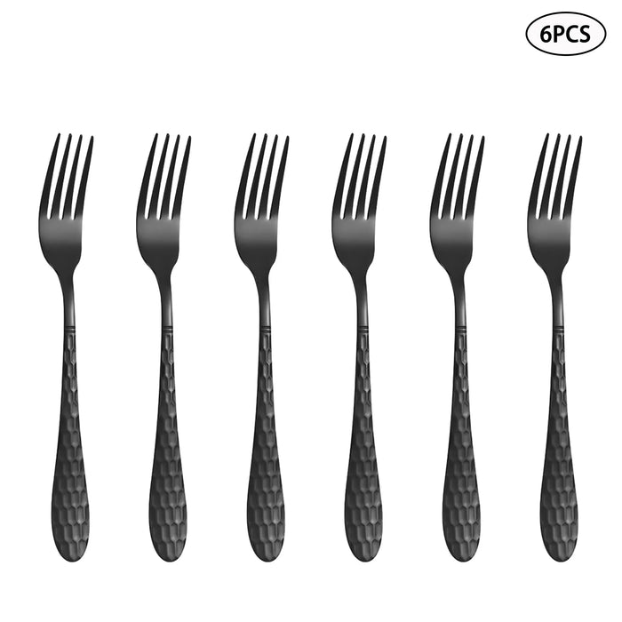 4 / 6 / 16 / 24 Piece Stainless Steel Cutlery Set For Family Or Restaurant