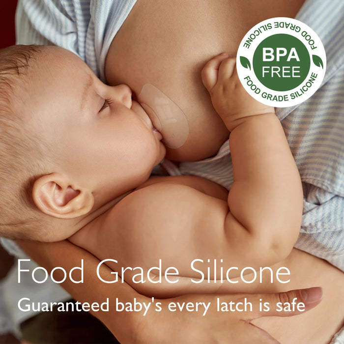 Ultra Thin Nipple Shields For Breastfeeding 100% Food Grade Carry Case