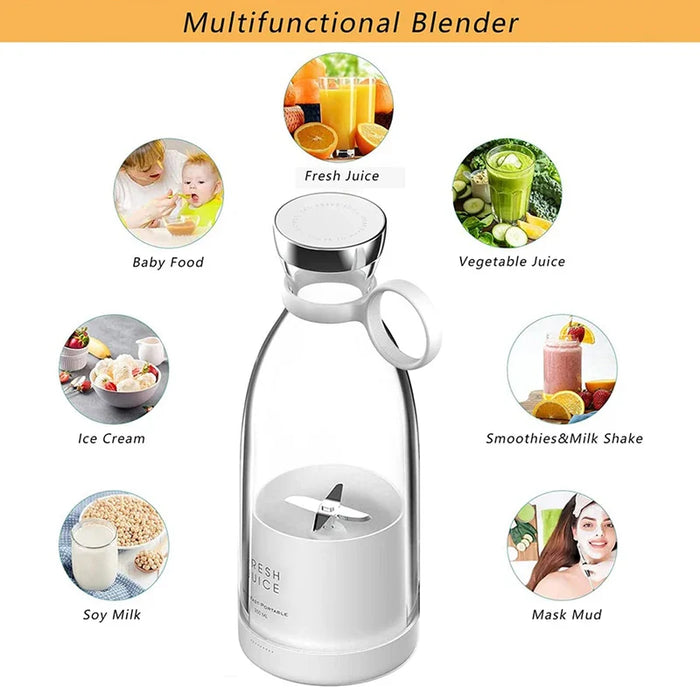 Rechargeable Portable Fruit Juicer Blender