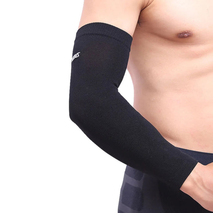 Sports Arm Sleeve For Pain Relief Elastic Elbow Protector For Basketball Tennis Soccer Volleyball