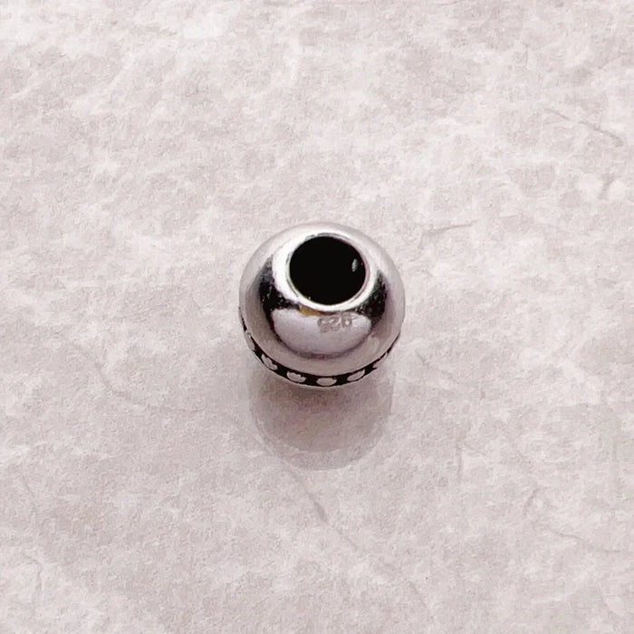 925 Sterling Silver Rebel Dots Fine Jewelry Lucky Charm For Women & Men