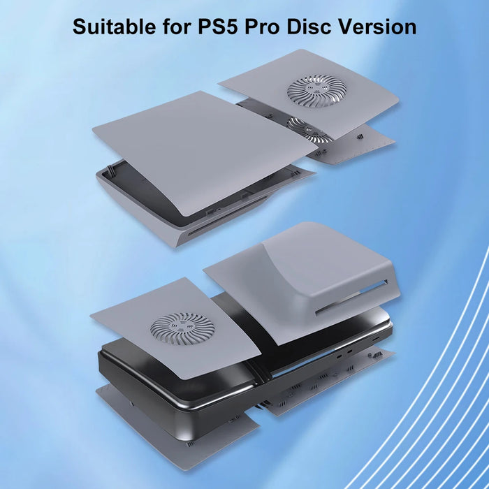 30Th Anniversary Cover Plates For Ps5 Pro Replacement Faceplate Anti-Scratch Face Plate For Ps5 Pro Disc / Digital Edition Console