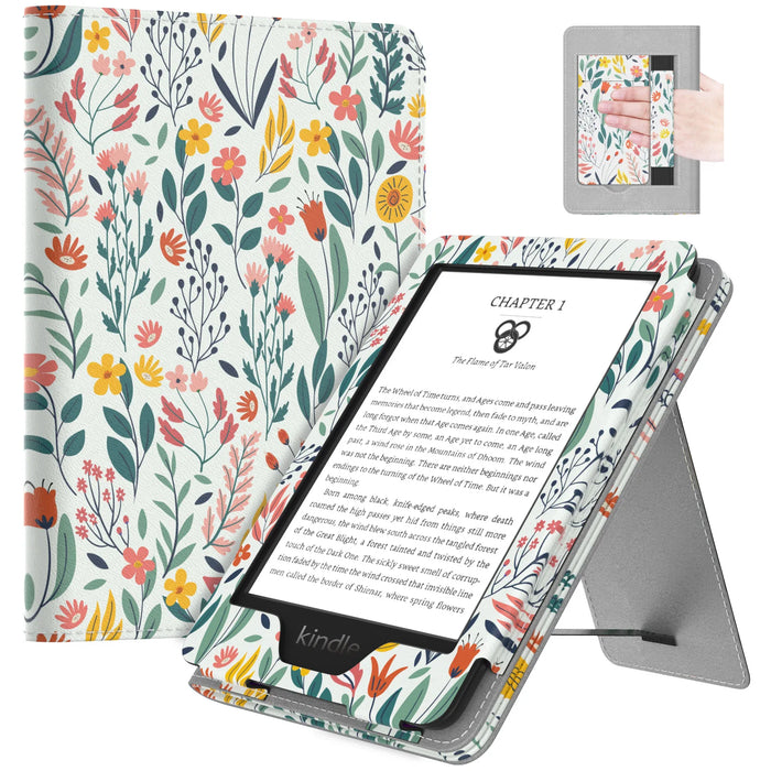 For 6 Inch Kindle 11Th Generation 2024 / 2022 Release / 10Th / 8Th Gen 2019 / 2016 Ultra Lightweight Pu Shell Case