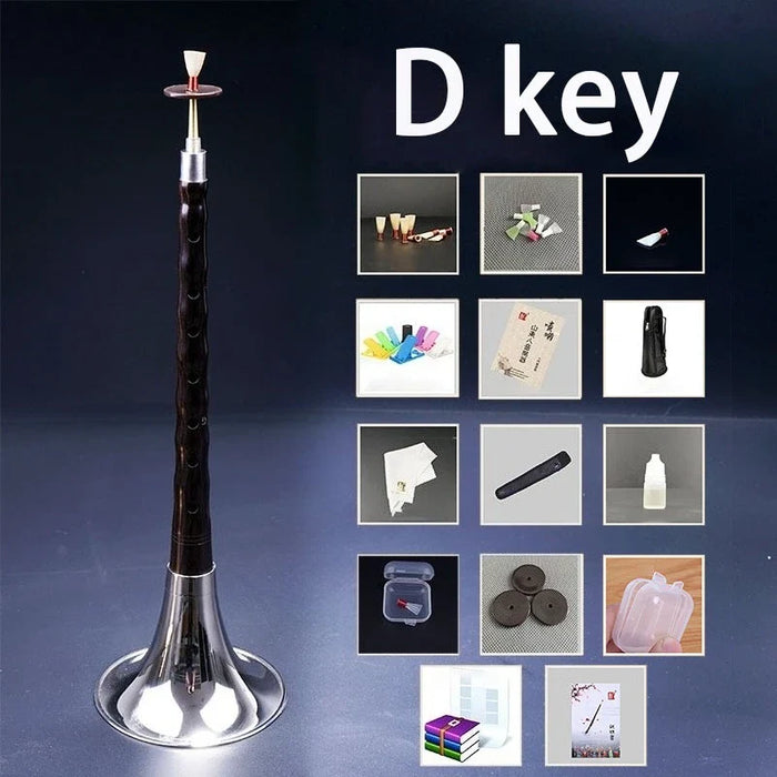 Traditional Chinese Ebony Suona Set For Beginners And Adults