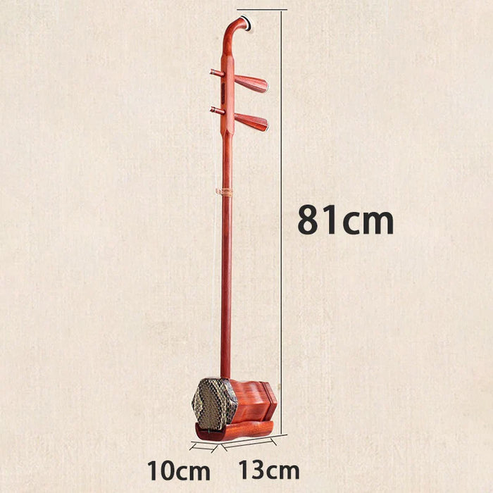 Traditional 2 String Rosewood Erhu For Beginners