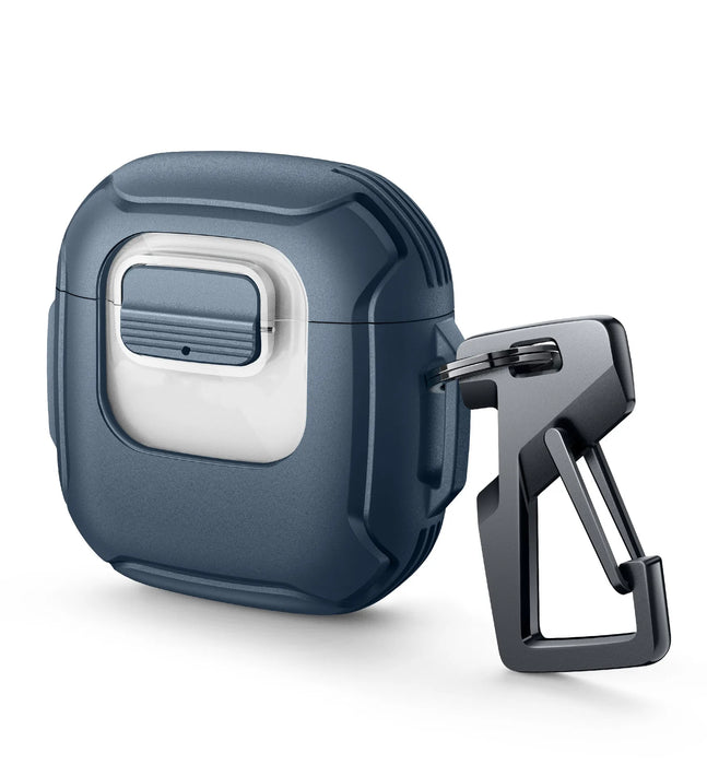 For Bose Quietcomfort Earbuds Ii & Ultra Earbuds Secure Lock Clip Rugged Bumper Shockproof Case With Carabiner & Keyring