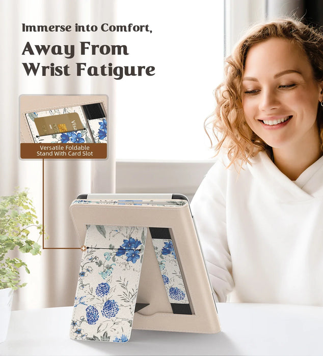 For 6.8 Inch Kindle Paperwhite 11Th Generation-2021 And Kindle Paperwhite Signature Edition Slim Pu Shell Case