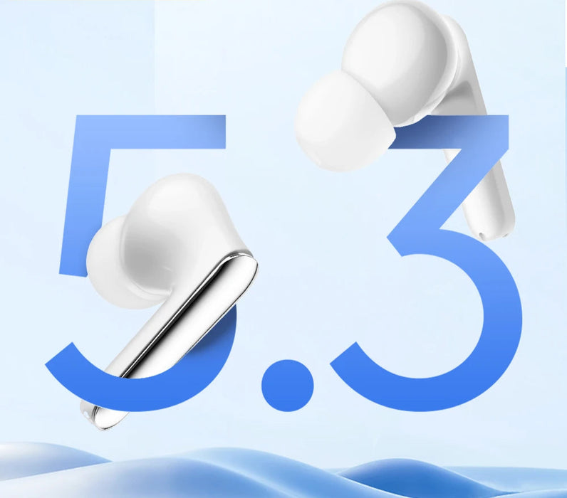 Wireless Bluetooth5.3 Headset Dual Noise Cancellation Touch Control Earbuds With Microphone Hifi Stereo Sound Headphones