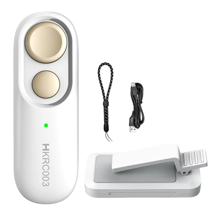 Remote Control Page Turner Camera Camcorder Remote Control Trigger Clicker Page Turner Hands Free Reading For Kindle Accessories