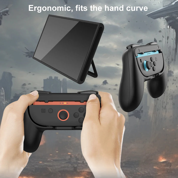 For Switch 2 2Pcs Hand Grip Joy-Con Comfort Holder Grip Ergonomic Game Controller Handle Grip For Switch 2 Hand Grip Accessories