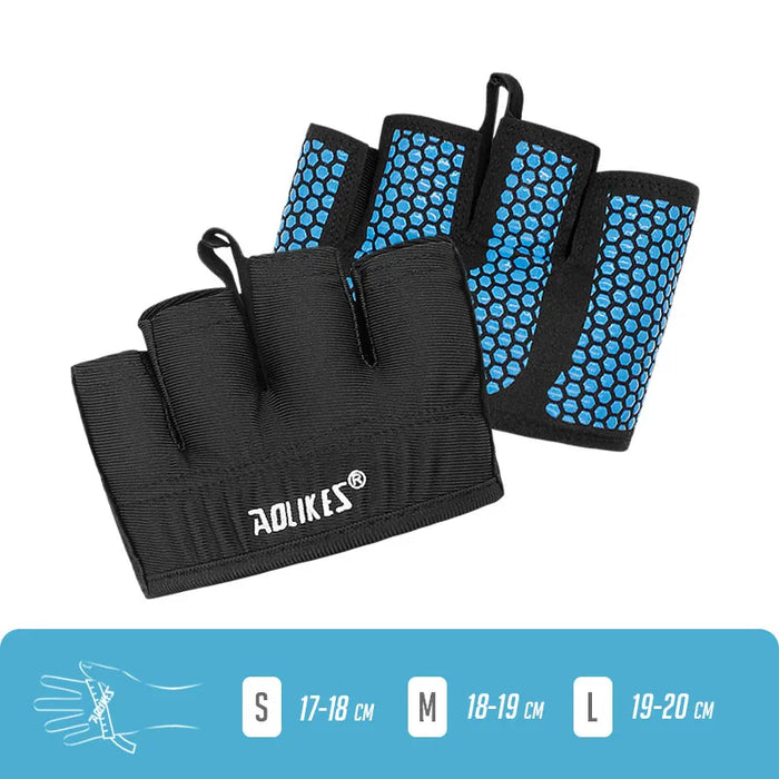 Crossfit Workout Gloves For Men & Women Half Finger Design
