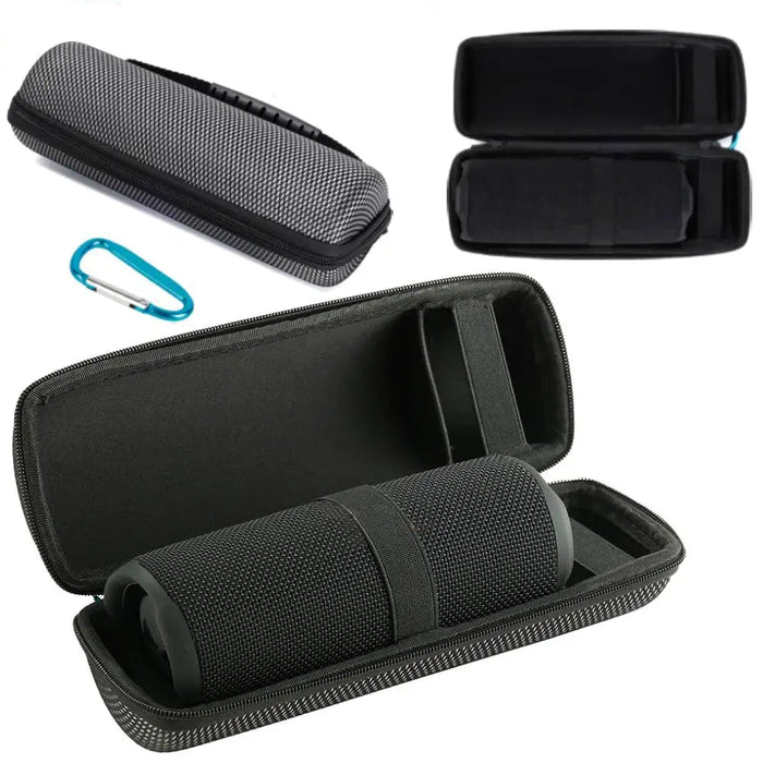 Speaker Carrying Case For Jbl Flip 5 / 6 / 7 Wireless Bluetooth Speaker Bag Eva Waterproof Audio Storage Protective Box Travel Case