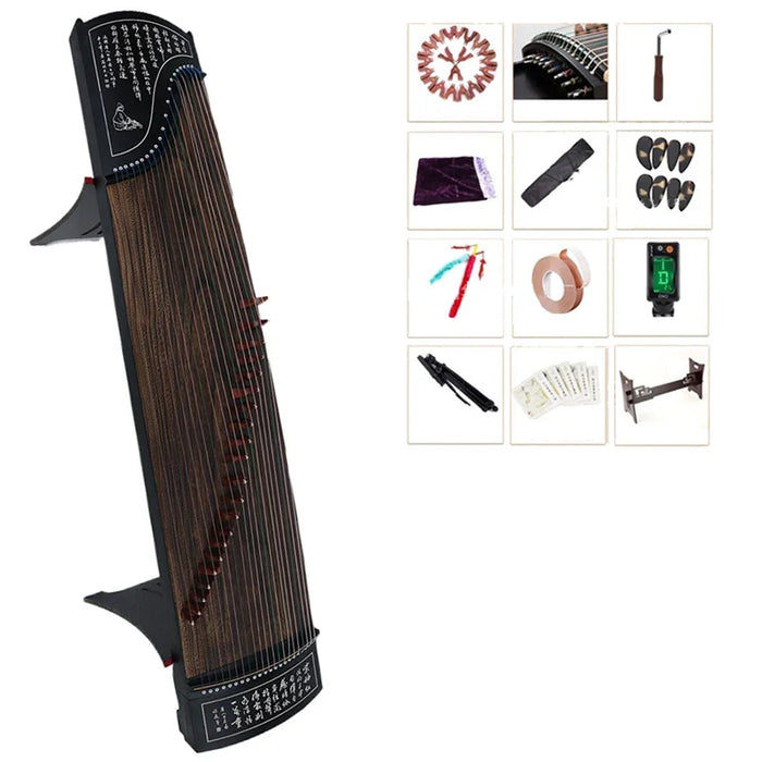 Portable 125Cm Guzheng For Children Traditional & Professional