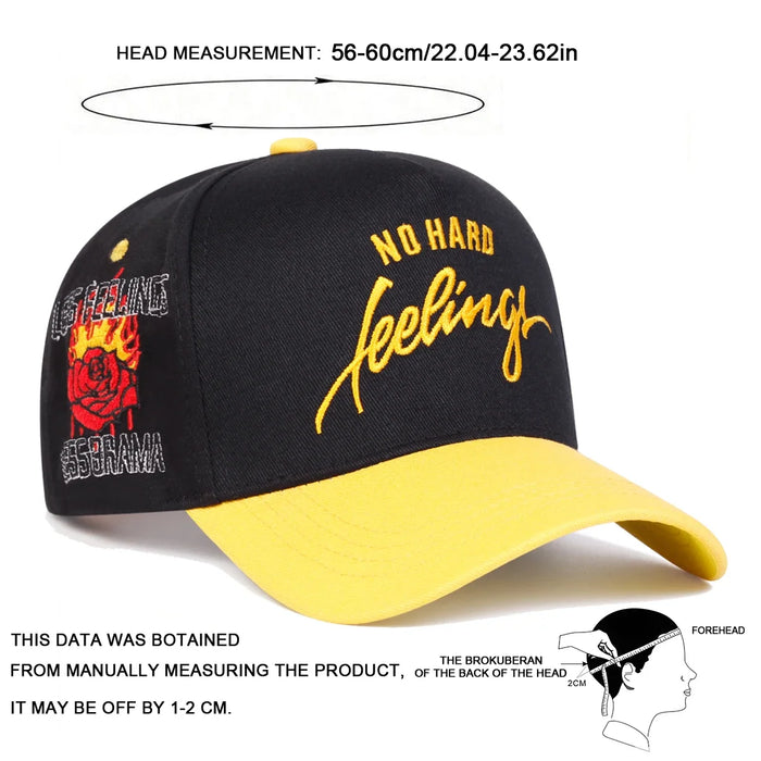 Adjustable Unisex Rose Baseball Cap For Spring / Autumn Sun Protection