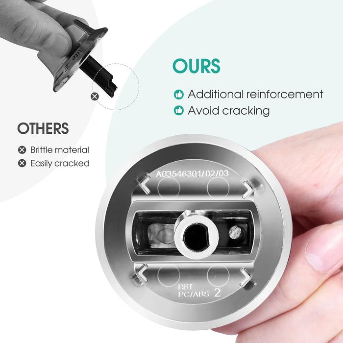 5 Pieces 5304525746 Gas Stove Knob For Frigidaire Gas Stove Knobs 5304504839 4960519 Ap6997304 Ps16227241 Eap16227241