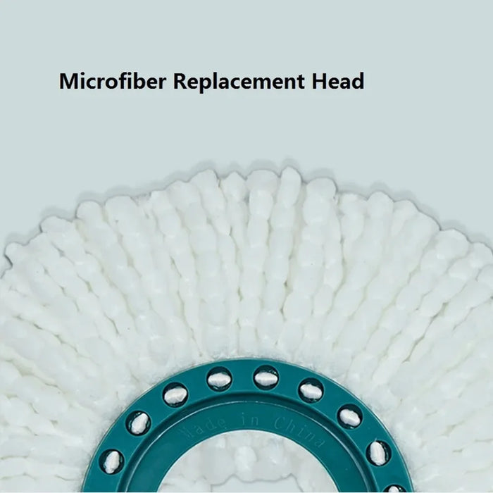 3 Pieces Microfiber Replacement Head Hands-Free Rotating Mop Cloth For Leifheit Soft And Absorbent Clean Floor Cleaner Pad