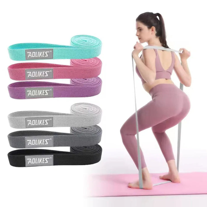 3 Piece Resistance Band Set For Home Workouts