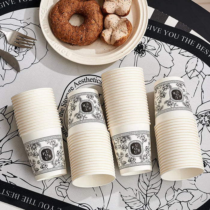 Leakproof Disposable Paper Cup For Home Office And Commercial Use