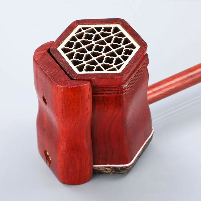 Traditional 2 String Rosewood Erhu For Adult Beginners