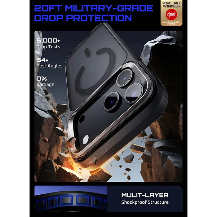 For Iphone 17 Pro Max Ub Mag Slim Shockproof Magnetic Magsafe Phone Case With Camera Control Capture Button