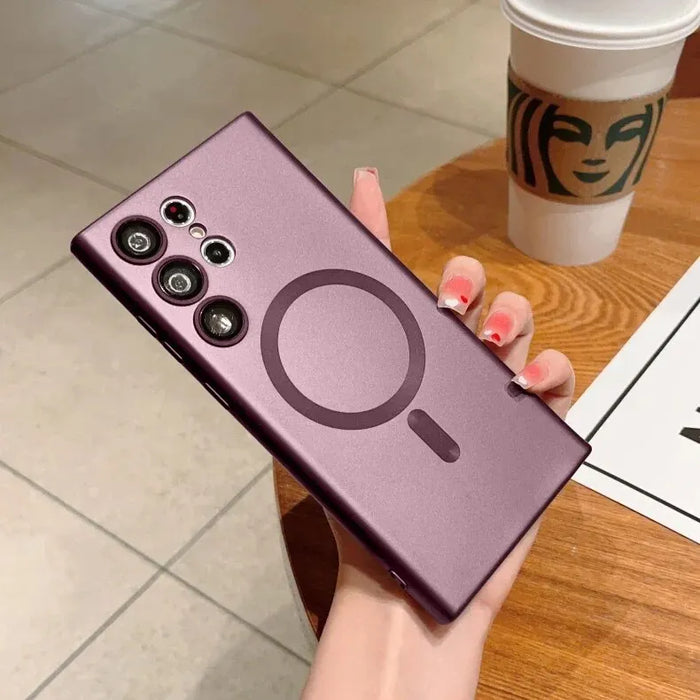 Premium Wireless Charging Silicone Case for Samsung Galaxy S Series