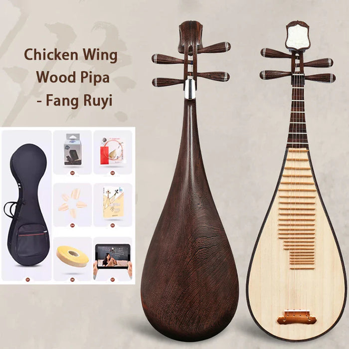 Traditional 102Cm Chinese Pipa For Beginners