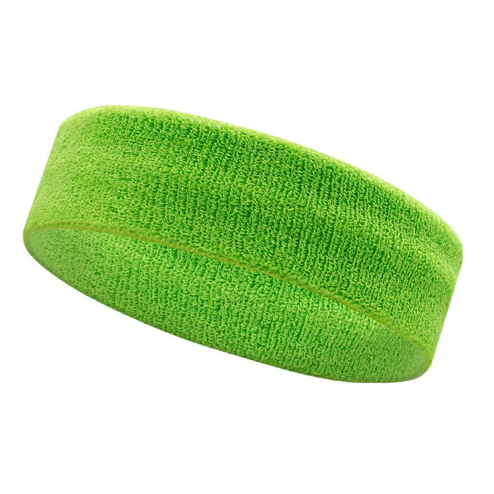 Sport Headbands For Men & Women Terry Cloth Sweat Band For Tennis Running Basketball Fitness