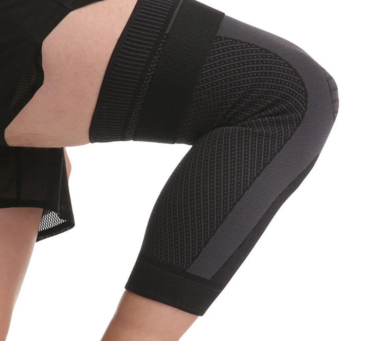 Long Compression Knee Support Sleeve For Sports