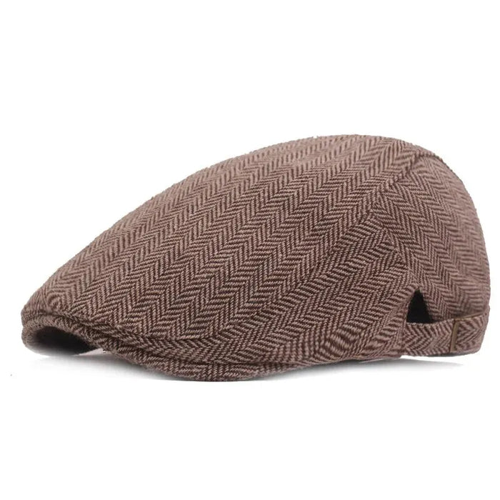 Retro Herringbone Sboy Cap / Hat For Men
