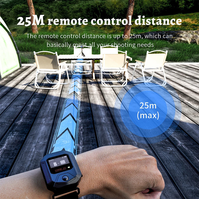 Gps Bluetooth Remote Control For Insta360 X4 / For Ace Pro / For Go 3S Camera Handlebar / Wrist Mounted Wrist Strap Camera Shutter