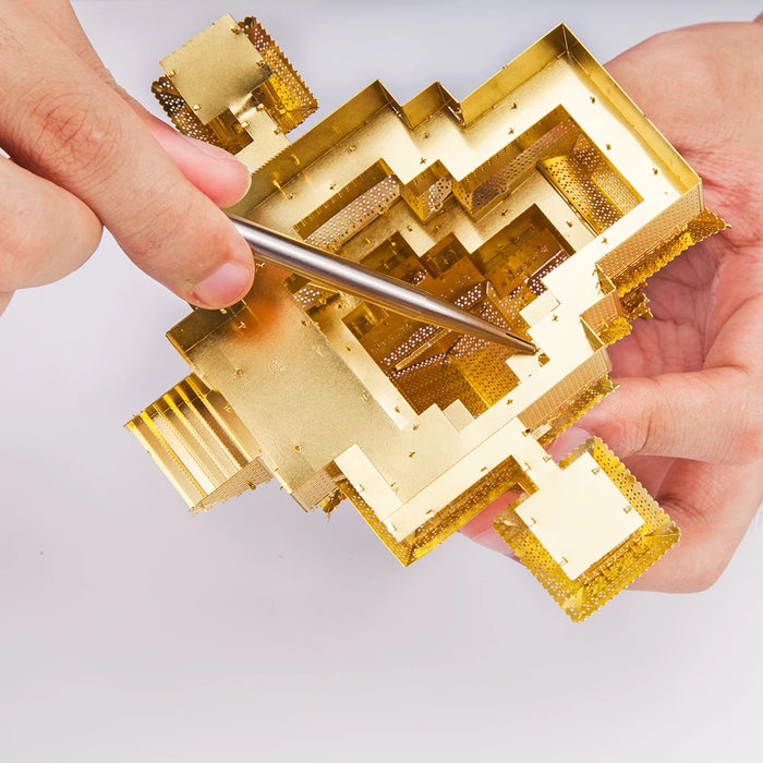 6 Piece 3D Metal Puzzle Assembly Tools