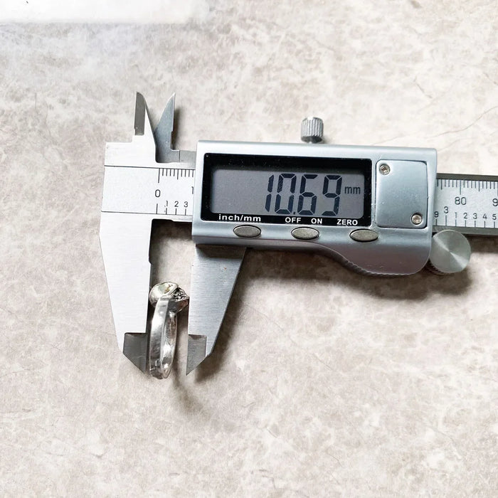 925 Sterling Silver Rebel Skull Ring Unisex Punk