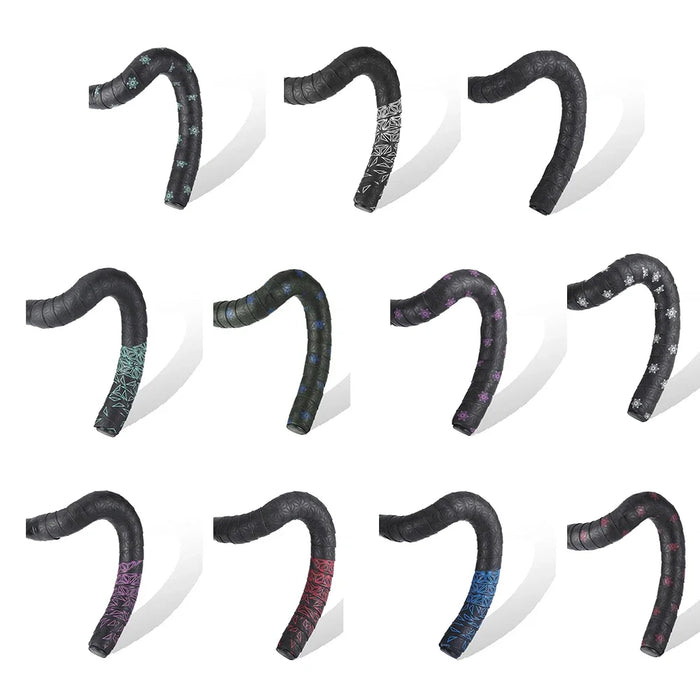 2Pcs Shock Absorbing Handlebar Tape For Road Bikes