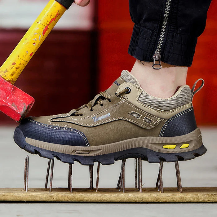 Mens Puncture Resistant Work Boots Protective & Durable