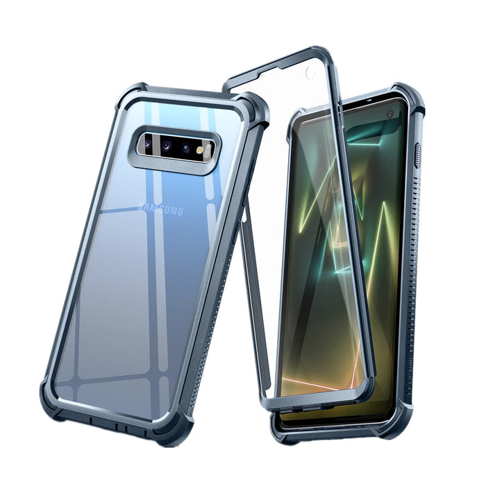 For Samsung Galaxy S10 6.1 Inch Heavy Duty Protection Hard Back Defender Protector Protective Shockproof Bumper Case