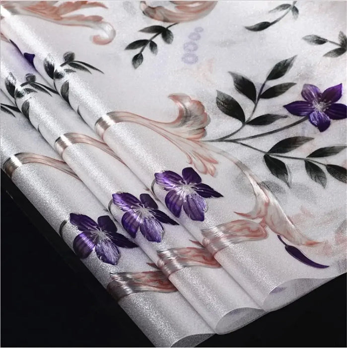 Decorative Privacy Film For Windows - Static Cling Glass Stickers