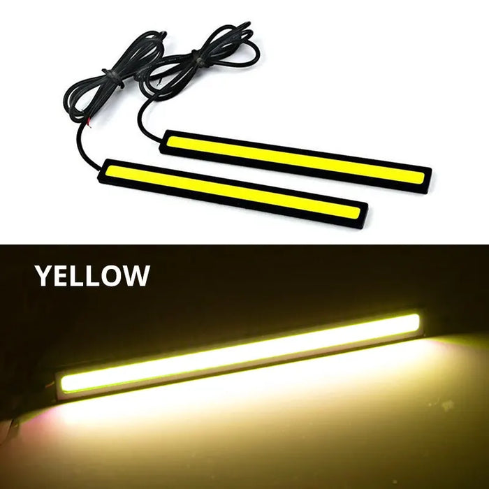 17Cm Waterproof Cob Drl Fog Lights 2Pcs