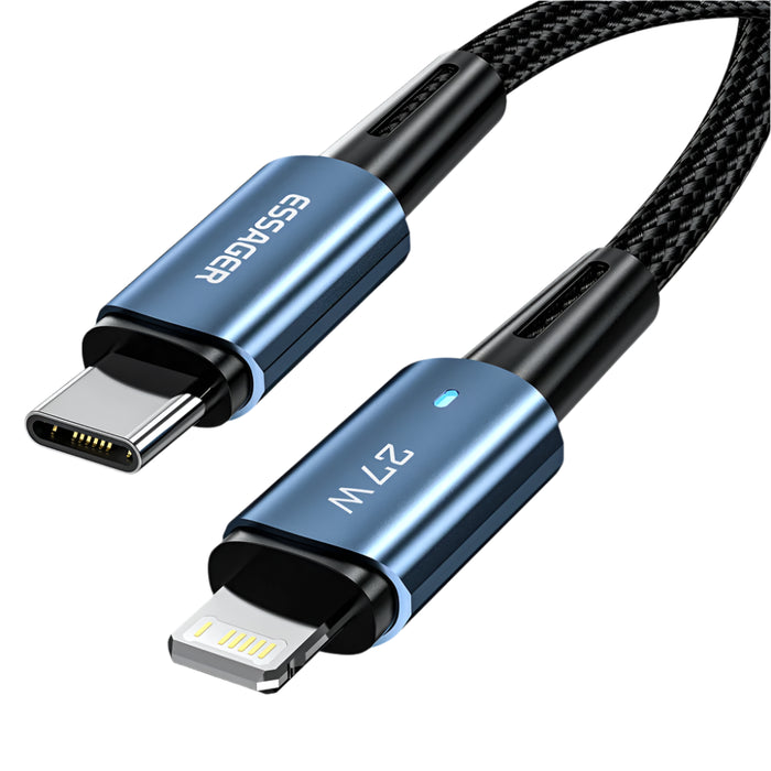 27W Usb C Cable For Iphone 14 13 12 11 Pro Max Xs 20W Fast Charging Cable Type C To Lighting Date Wire For Ipad Macbook