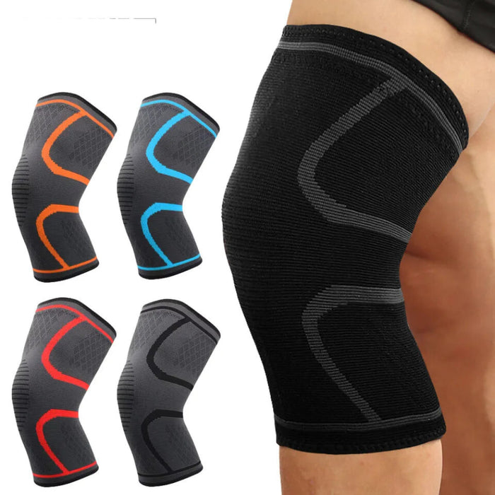 Compression Knee Sleeve For Men & Women Ideal For Weightlifting Running & Sports