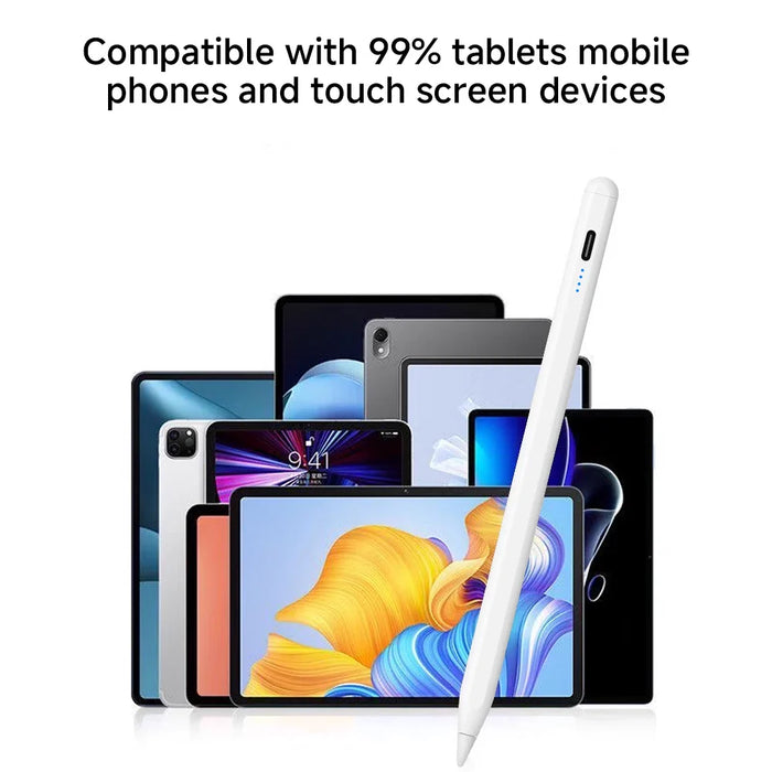 Universal Tablet Stylus With Magnetic Attachment & Pencil Accessory