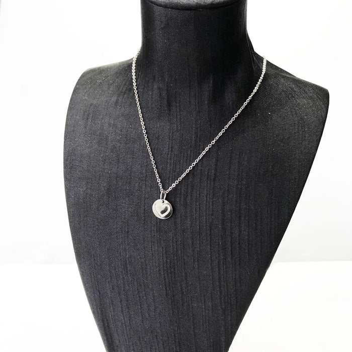 925 Sterling Silver Romantic Heart Pendant Fashion Jewelry For Women