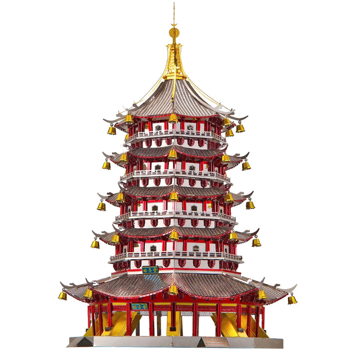 3D Metal Puzzle Model Kit Leifeng Pagoda Diy Jigsaw Toy Adult Gift