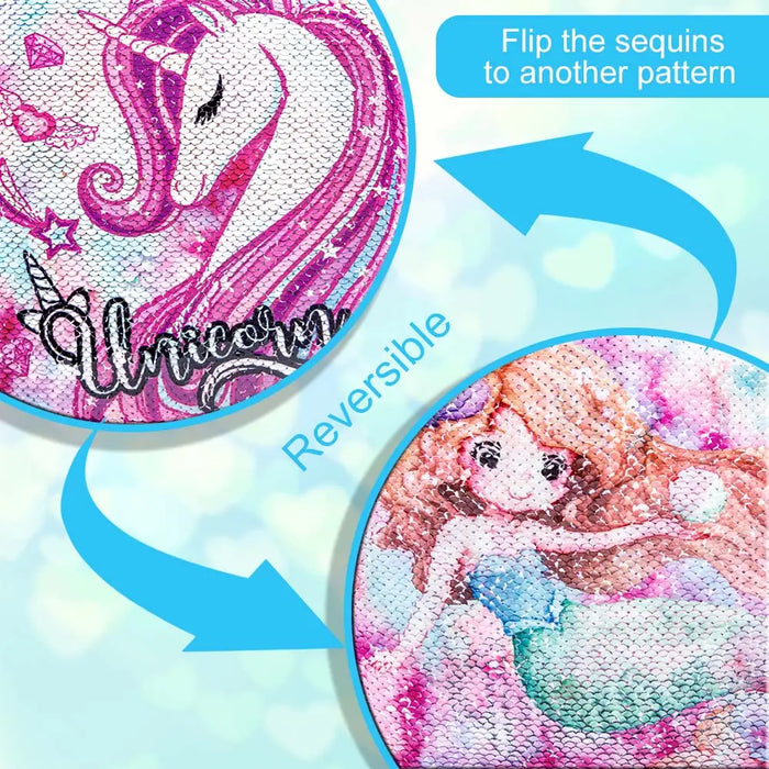 3 Piece Kids Backpack Set 16 Inch School Bag With Lunch Box Unicorn Dinosaur Design