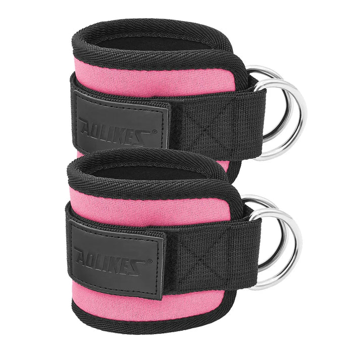 Adjustable Ankle Straps For Cable Machines Comfortable Cuffs For Glute & Leg Training