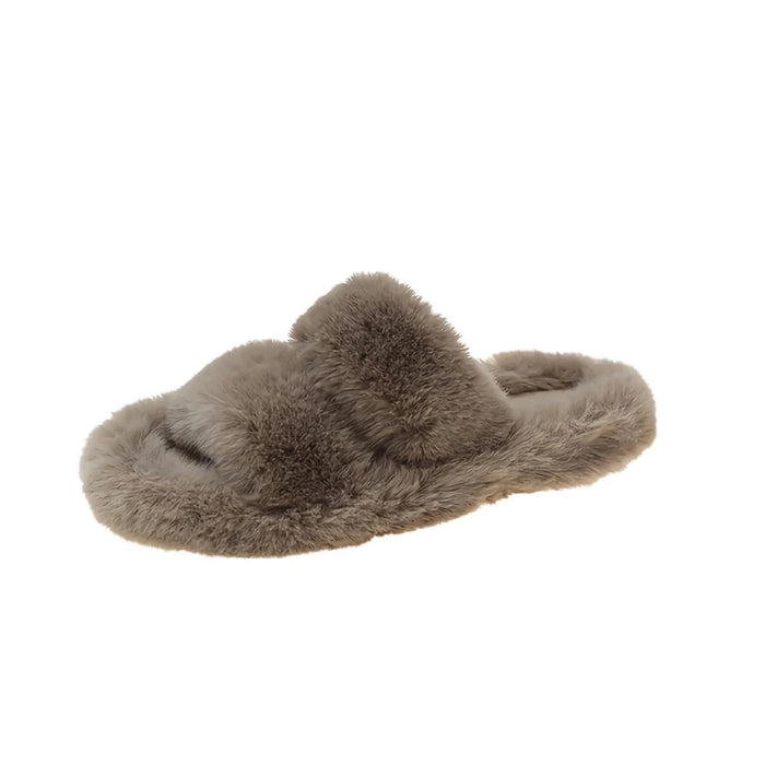 Cozy Plush Slippers For Women Soft & Warm